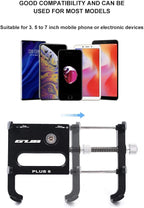 GUB Bike Phone Mount Holder, Aluminum Motorcycle Phone Holder Mount 360° - Image 5