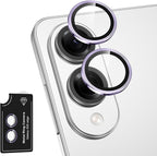 for Samsung Galaxy S25 Edge Camera Lens Protector, Individual Metal Ring by Btscase