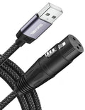 DUKABEL USB Microphone Cable, Upgraded XLR to USB-A Cable by DuKabel
