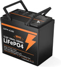 12V 100Ah Mini LiFePO4 Lithium Battery, 15000+ Deep Cycles 1280Wh LiFePO4 by GRNOE