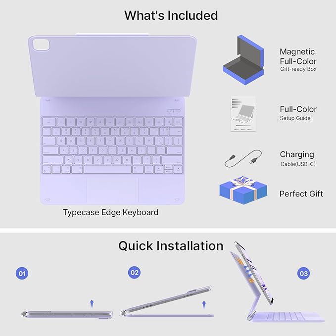 typecase Keyboard Case for iPad Pro 13-inch 2024, Magic Keyboard - Image 8