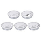 uxcell 5 Pcs 60mm Desk Grommet, Plastic Cable Hole Cover, Wire Cord Cable by uxcell
