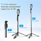 Tripod for iPhone, Selfie Stick for iPhone - Image 2