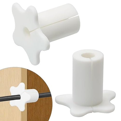 2pc Starlink Cable Grommet 5/8" Silicone Waterproof Wall Hole Pass Through by EASYEAH