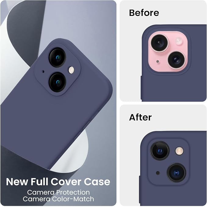 FireNova Designed for iPhone 15 Case, Silicone Upgraded Phone Case with - Image 3