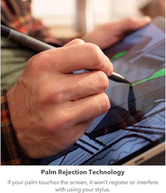 ZAGG Pro Stylus with Active & Capacitive Tips, Palm Rejection, Tilt Recognition - Image 4