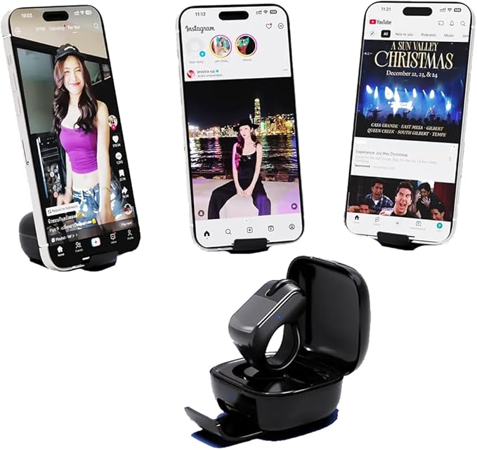 AirKlc Finger Ring Mouse, Cursor Control, Video Scroll, Compatible - Image 7