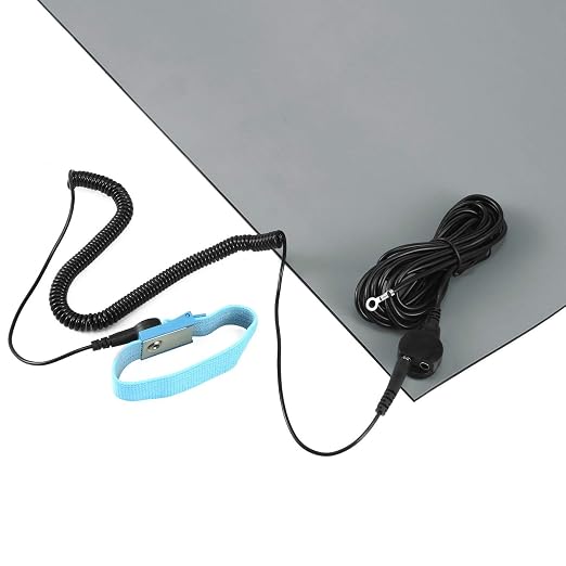 MWRF Source ESD Mat Kit with Wrist Strap and Grounding Cord - Image 4