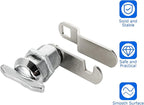 1" Thumb Operated Offset Cam Lock, RV Compartment Camper Storage Door, Cabinet - Image 4