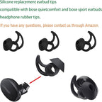 Silicone Replacement Earbud Tips Earbud Covers Ear Tips Compatible - Image 4