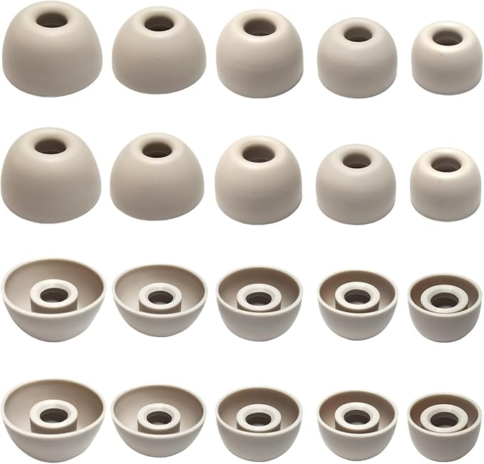 Replacement Earbud Tips for Powerbeats Pro 2 Ear Tips – XL/L/M/S/XS Silicone by EarbudsTipsAccessories
