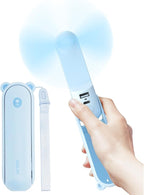JISULIFE Handheld Fan with 4500 mAh Powerbank Max 37 Hours Runtime, Pocket by LivechillStaycool