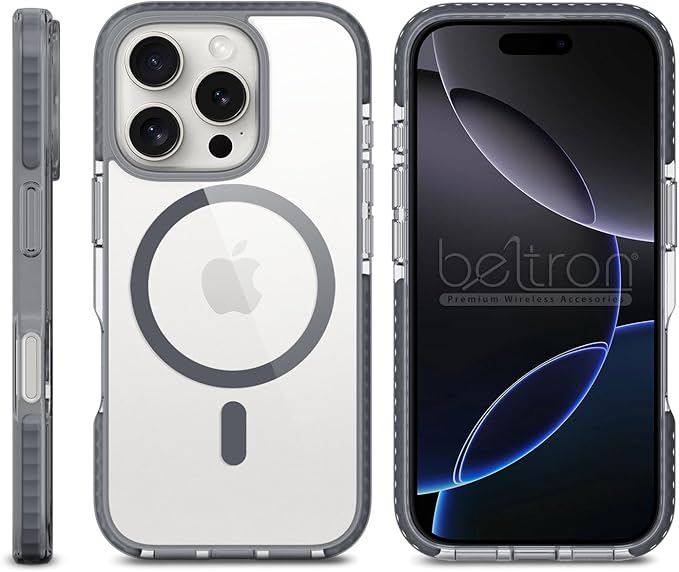 BELTRON Belt Case for iPhone 16 Pro Max, Slim Protective Transparent Case & - Image 3