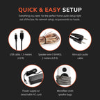 Audioengine A2+ 24 Bit 60 Watt Bluetooth Desktop Computer Speakers - Image 7