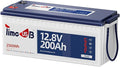 12V 200Ah Plus LiFePO4 Battery, Timeusb Lithium Battery by Timeusb