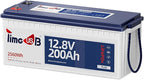 12V 200Ah Plus LiFePO4 Battery, Timeusb Lithium Battery by Timeusb