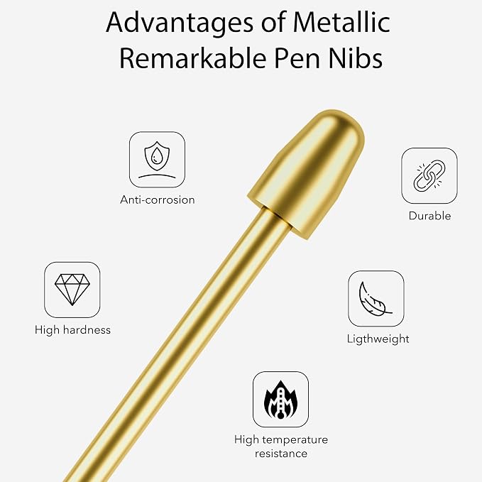 for Remarkable 2 Pen Tips, AHBTEYM Metal Tips, Replacement Nibs Refill - Image 4