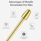 for Remarkable 2 Pen Tips, AHBTEYM Metal Tips, Replacement Nibs Refill - Image 4
