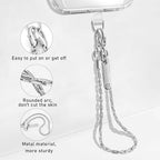 Metal Phone Chain, Crossbody Detachable Phone Lanyard - Image 4