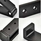 OHIYO Folding Coat Hooks 4pcs Foldable Hook Wall Mounted - Image 3
