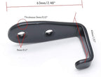 Flyisland Wall Hooks 8 Pcs, Coat Hooks Garage Hook Wall Mounted Hat Hangger - Image 4