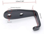 Flyisland Wall Hooks 8 Pcs, Coat Hooks Garage Hook Wall Mounted Hat Hangger - Image 3