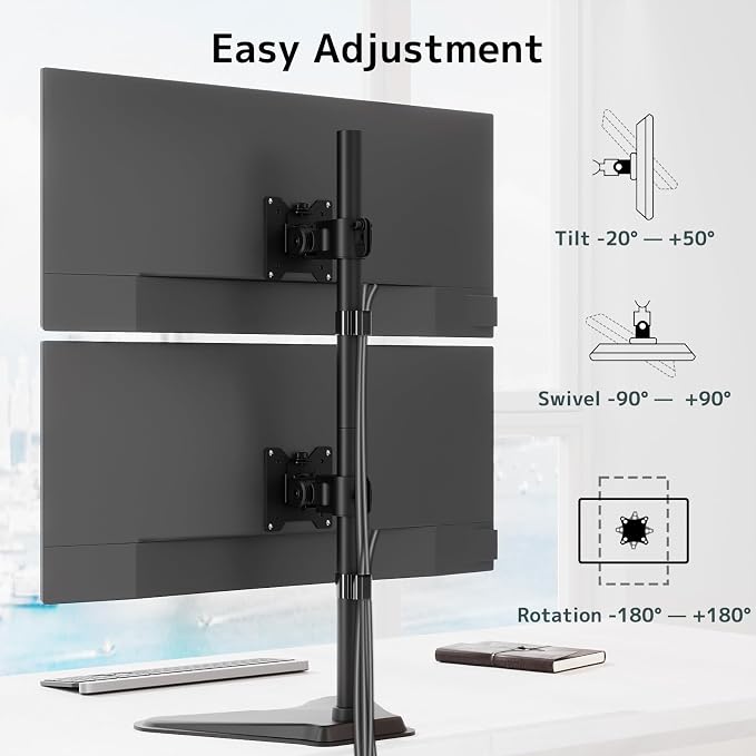 Dual Monitor Stand Heavy Duty - Image 5