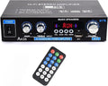 AK35 Stereo Amplifier Home Audio Bluetooth 5.0 Max 200W 2.0 Channel Mini by WOOPKER