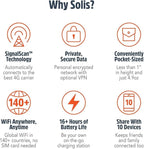 SIMO Solis Hero 4G LTE Portable Mobile Hotspot WiFi Power Bank - Image 4