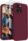 FireNova Designed for iPhone 15 Pro Max Case, Silicone Upgraded Phone Case with by FireNova