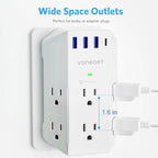 Outlet Extender, Vansoet 6 Outlet Splitter - Image 5