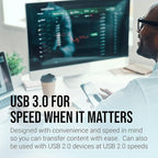 PNY 256GB Turbo Attache 3 USB 3.0 Flash Drive - Image 4