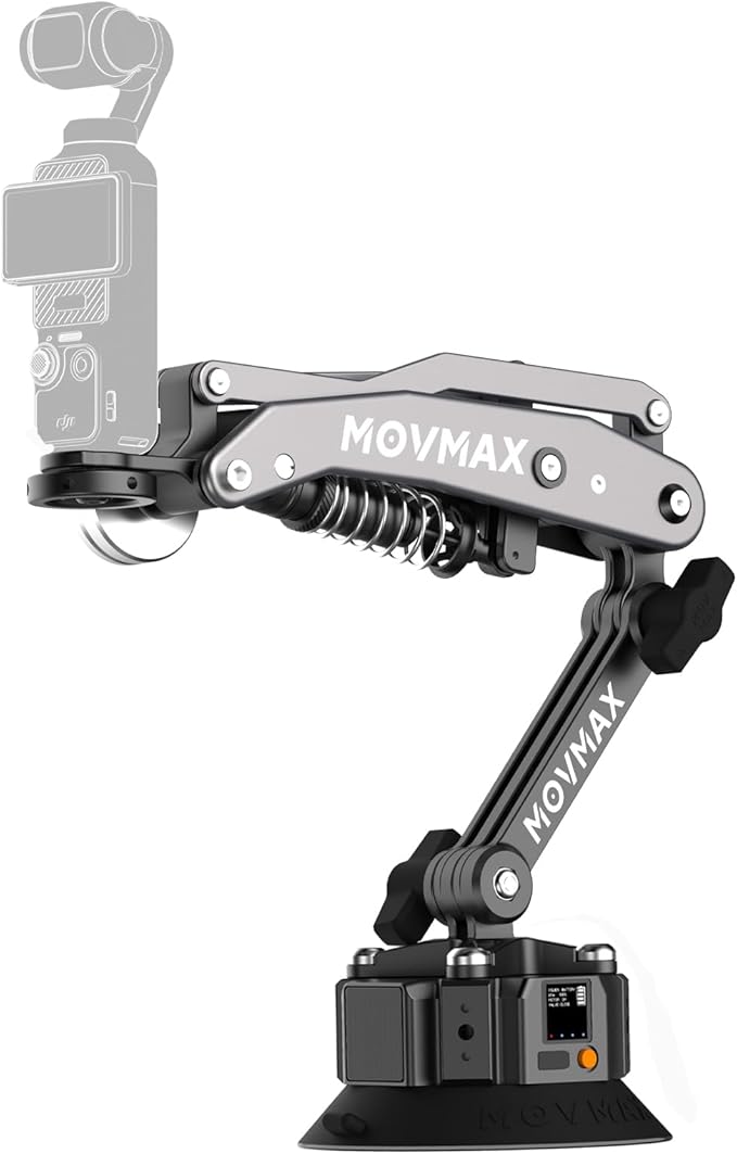 MOVMAX Blade Arm Solar Powered Electronic Suction Kit, Shock Absorber Arm Car by Vaxis
