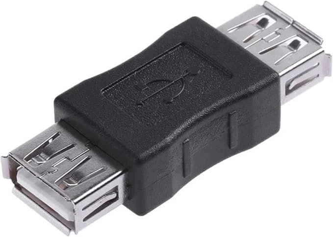 Cmple - [10 Pack USB Female to Female Coupler Adapter Straight Bridge USB 2.0 - Image 3