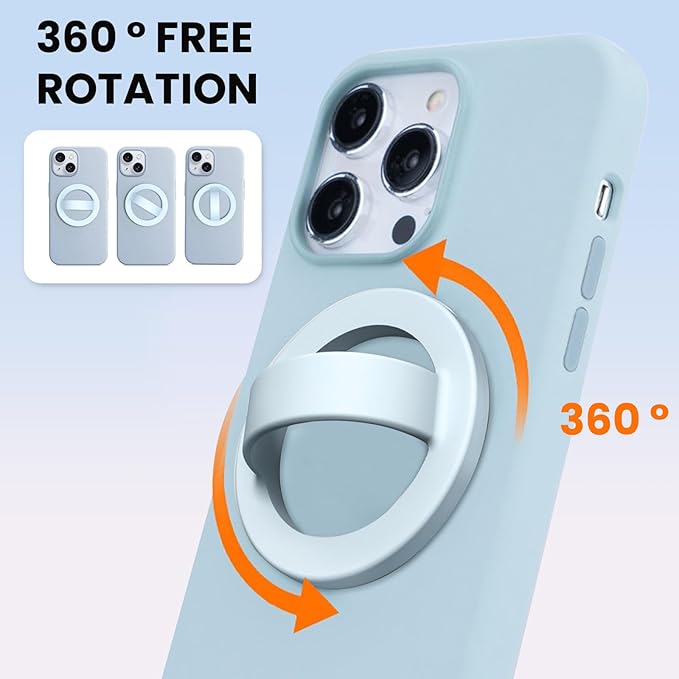 Magnetic Silicone Ring Grip Phone Holder, Loop Grip Phone Holder, Magnetic - Image 3