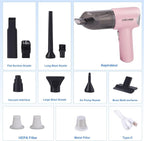 Handheld Car Vacuum Cleaner, 21000PA 4 in 1 Portable Rechargeable Brushless - Image 8