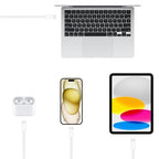 Short iPhone 17/16/16e/15 USB C to USB C Woven Cable - Image 3
