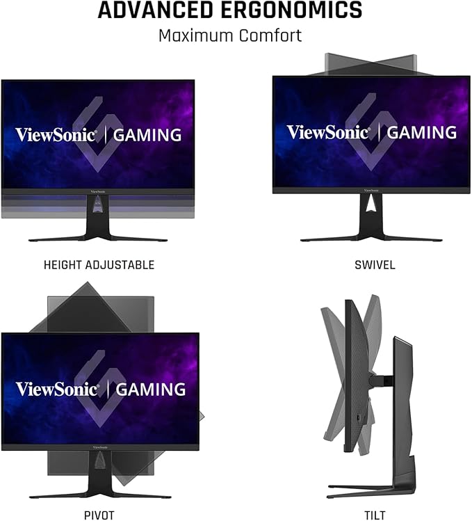 ViewSonic XG275D-4K 27 Inch 4K UHD Gaming Monitor - Image 6