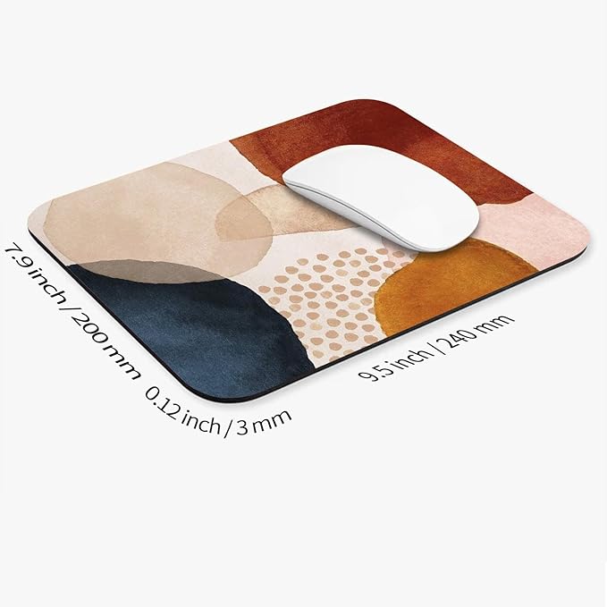 Square Mouse Pad Abstract Marble 2, Personalized Premium-Textured Custom Mouse - Image 2