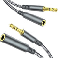 MCSPER Headphone Extension Cable, 3.5mm Extension AudioMale to Female Aux by MCSPER