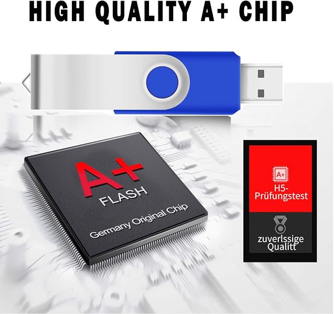 16GB Bulk Flash Drives 50 Pack EASTBULL USB Flash Drives Pack USB 2.0 Thumb - Image 4