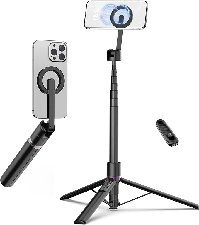 68" Magnetic Selfie Stick Tripod by umaakyat