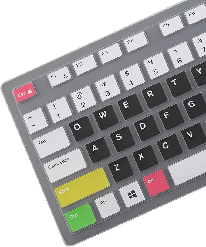 Keyboard Cover Skin for Dell KM636 KB216 KB216t KB216d KB216p Wired & Wireless - Image 3