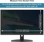 Hanging Computer Privacy Screen Protector Shield Compatible - Image 2
