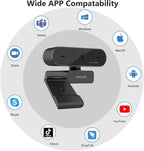 PHILIPS HD 1080P Webcam Camera for PC, SPL6208 Web Camera for Laptop, Dual - Image 6