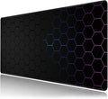 Hexagon Honeycomb Large Mouse Pad, Gaming Keyboard Desk Pad, Extended Mouse Mat by BAHDSISFA