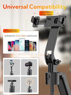 70” Auto Face Tracking Tripod, Extendable 360° Rotation Phone Tripod - Image 6
