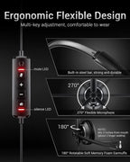 EH05-U Wired USB Headset with Noise Cancelling Microphone - Image 4