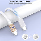 iPhone 16/15 Charger Fast Charging 20W USB Type C Charger Block 3Pack C - Image 4