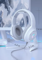 CM7002 Gaming Headset for PS5, Xbox Series, Surround Sound RGB Gaming Headphones - Image 9